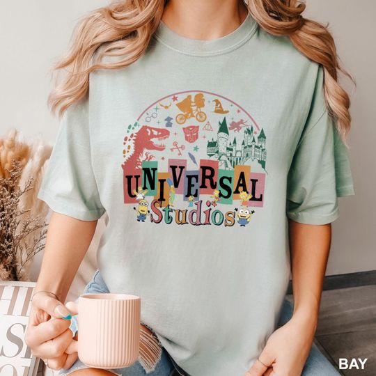 Discover Vintage Disney Universal Studios Shirt, Comfort Colors, Universal Studios Shirt, Disney Trip, Disneyworld Shirt, Disney Family Shirt, 132726