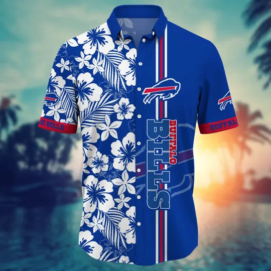 Discover Buffalo football Hawaiian Shirt Firefliestime Aloha Shirt