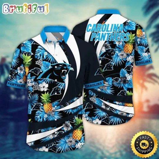 Discover football Carolina Hawaiian Shirt Flower Classic Hawaii Shirt