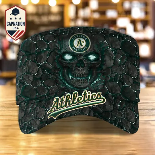 Discover Oakland-Athletics Military Cap