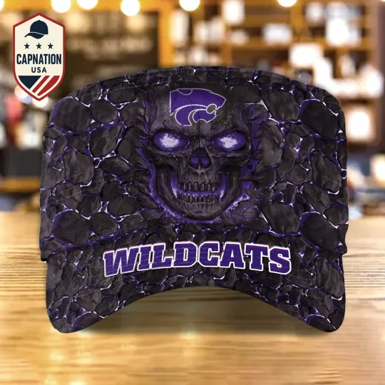 Kansas-State-Wildcats Military Cap NCAA Military Cap NCAA Trucker Cap  Army Cap