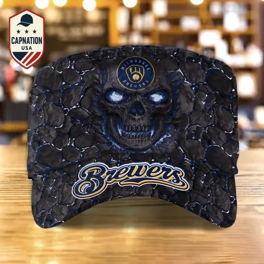 Discover Milwaukee-Brewers Military Cap