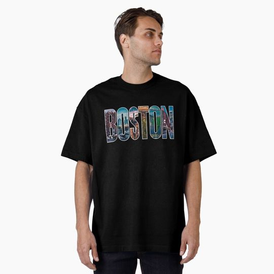 Discover Boston Oversized T-Shirt