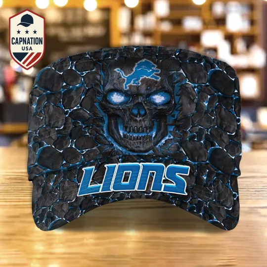 Detroit-Lions Military Cap football Trucker Hat football Baseball Cap For Men