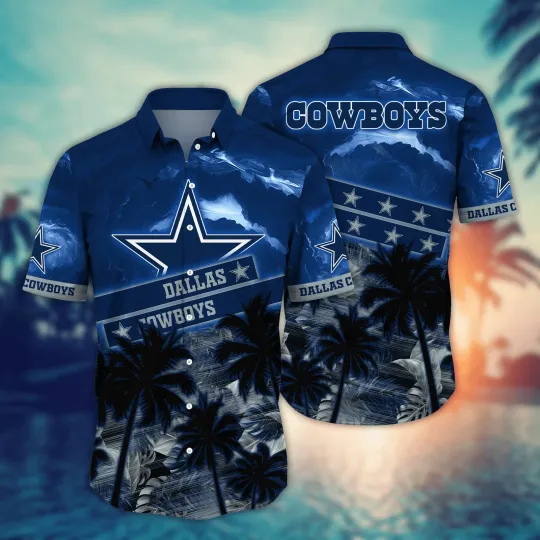 Discover Dallas football Hawaiian Shirt Hot Days Aloha Shirt