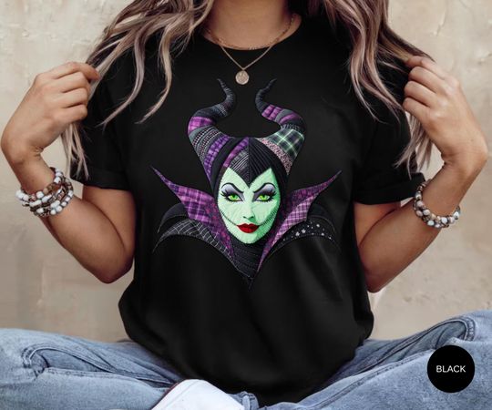 Discover Disney Villain Maleficent Shirt Halloween Tshirt Bad Witch Shirt Sleeping Beauty Evil Queen Tee Disneyland Trip Tee Walt Disney World
