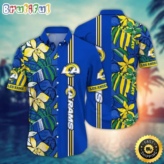Discover football Los Angeles Hawaiian Shirt Flower Chic Aloha Fashion