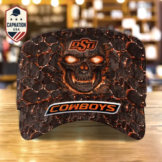 Discover Oklahoma-State-Cowboy Military Cap NCAA Trucker Hat NCAA Baseball Cap For Men