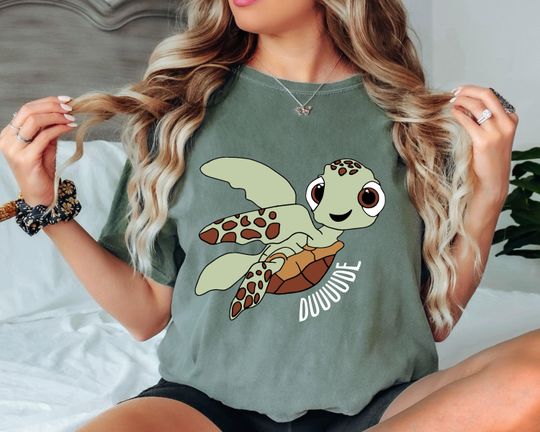 Discover Comfort Colors Squirt Shirt Nemo, Finding Nemo Tee, Disney Pixar Shirt, Finding Dory T-shirt, Squirts Snorkeling Disney Top,Disney Dhirts