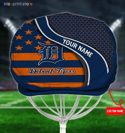 Discover Detroit Baseball Team Tigers Jeff Cap Tigers Cap Driving Cap Flat Cap Golf Cap28