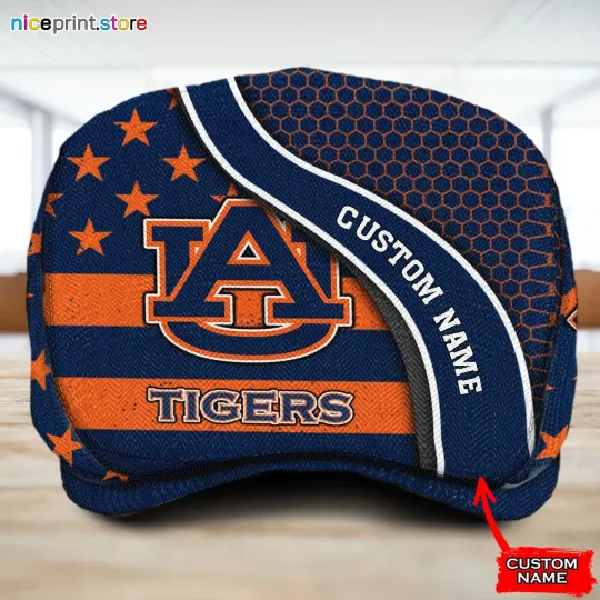 Discover Au*burn Team Tiger*s Jeff Cap NC*AA Golf Cap NCA*A Driving Cap Newsboy Cap28