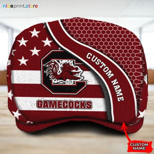 Discover South*Carolina Team Gamecock Jeff Cap NC*AA Golf Cap Driving Cap Newsboy Cap28