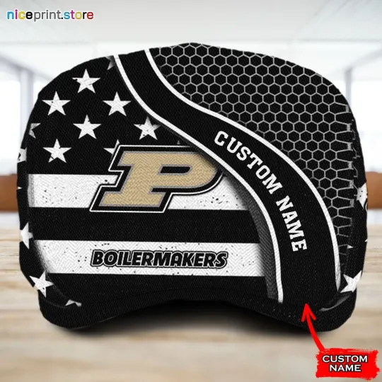 Discover Purdue Team Boilermaker*s Jeff Cap NCAA Golf Cap NCAA Driving Cap Newsboy Cap28