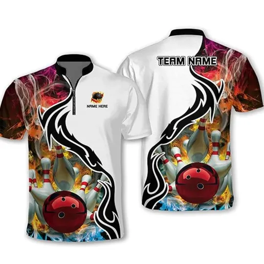 Discover Custom 3D Bowling Jersey – Personalized Team Shirt Unisex for Men Women