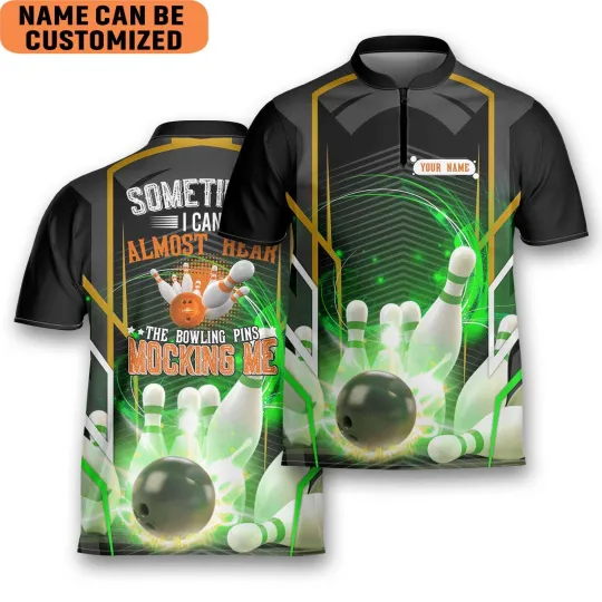 Discover Personalized 3D Bowling Jerseys for Men, Custom Bowling Shirts for Men Team