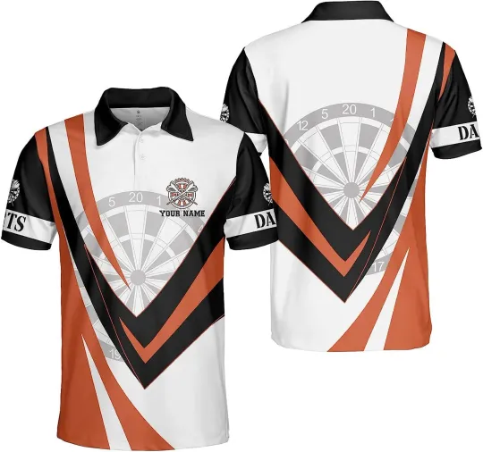 Discover Personalized Darts Polo Shirts, Custom Darts Shirts for Men & Women, Dart Team S