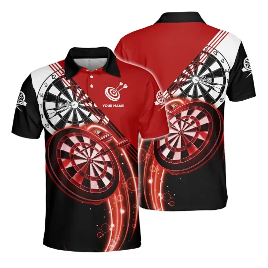 Personalized Darts Polo Shirts, Custom Darts Shirts