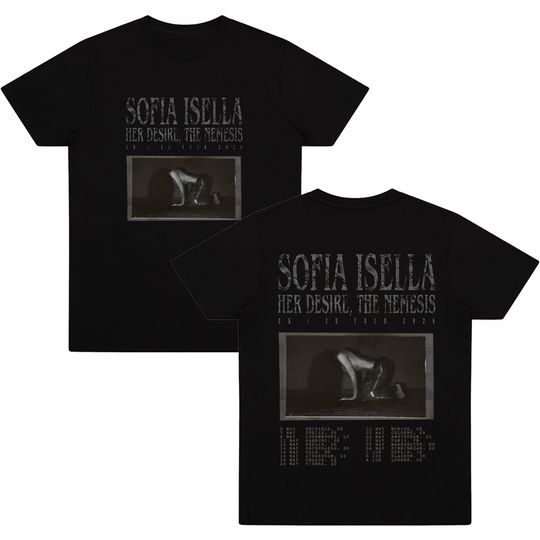 Discover Sofia Isella Her Desire The Nemesis Tour 2026 T Shirt