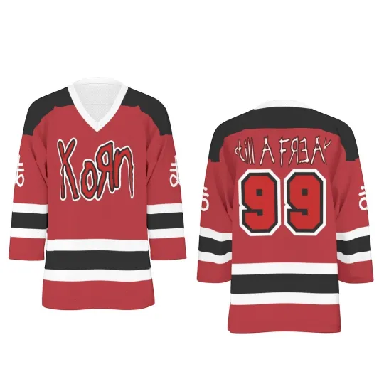 Discover Korn Unisex  Hockey Jersey