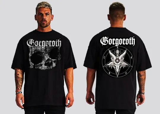 Discover Gorgoroth Black Metal Double Sided Short Sleeve T-Shirt