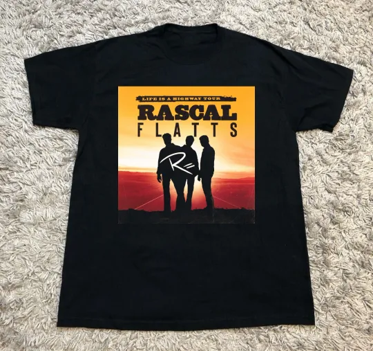 Discover Life is a Highway Tour 2026  Black Shirt