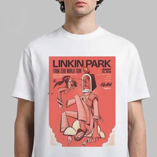 Discover Linkin Parkk From Zero World Tour 2026 At Etihad Arena Yas Island On Jan 20 Tee