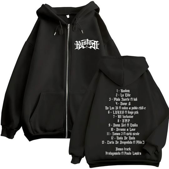Discover Rapper Lit Killah Tour 2025 Album Jacket Hoodies Mens Clothing Loose Fashion Oversized Sweatshirt Casual Pop Music Gothic Hoodie