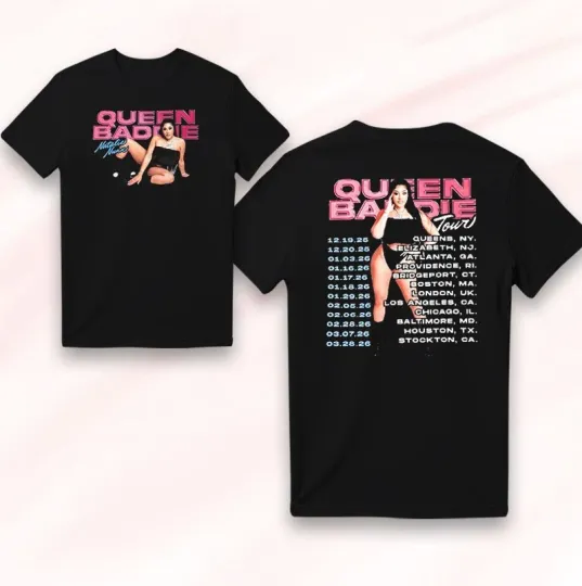 Discover Natalie Nunn Queen Baddie Tour 2026 T-Shirt