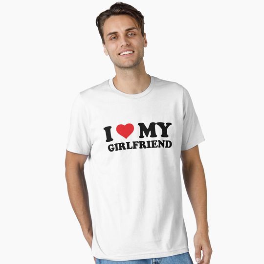 Discover I Love My Girlfriend Essential T-Shirt