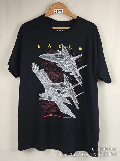 Discover Blackbird Flight Wear Eagle Double Sided T Shirt Mens Size Xl
