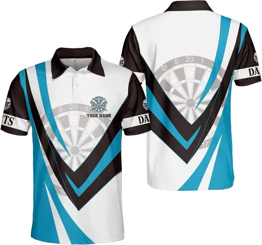 Discover Personalized Darts Polo Shirts, Custom Darts Shirts for Men & Women
