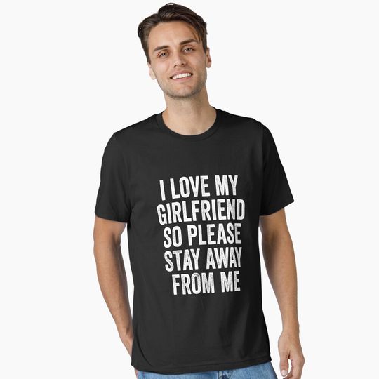 Discover I Love My Girlfriend Essential T-Shirt