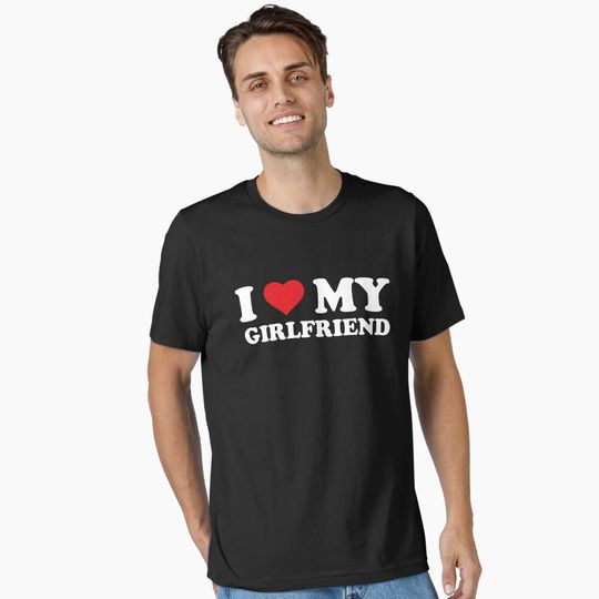 Discover I Love My Girlfriend Essential T-Shirt