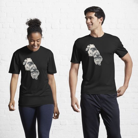 Discover MARCUS AURELIUS ANTONINUS AUGUSTUS / Ink - Dark Active T-Shirt