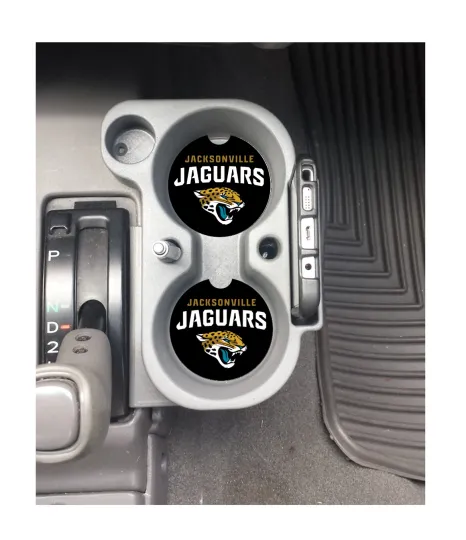 Jacksonville Jaguars Sandstone Car Coasters