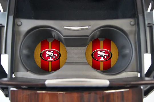 Discover San Francisco 49ers Ceramic Sandstone Car Coaster