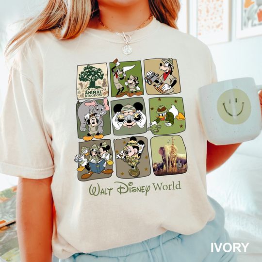 Discover Disney animal kingdom, Animal Kingdom Shirt, Comfort Colors Shirt, Disney Family shirts, Disneyworld shirts, Disneyland, disney ears, 131508
