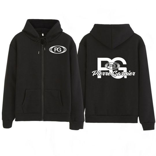 New Style Singer Pierre Garnier Chaque Seconde Album Tour Hoodie Couple Zipper Hoodies Men Women Zip Up Punk Pullovers Clothing