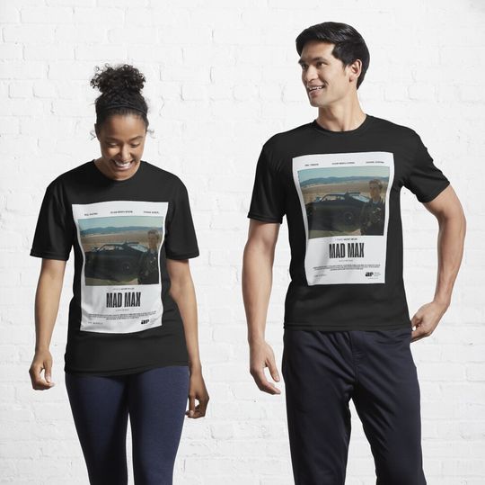 Mad Max (1979) Movie Poster Active T-Shirt
