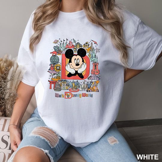 Discover Mickey Disneyworld Shirt, Comfort Colors, Retro Walt Disneyworld Shirt, Mickey Mouse Shirt, Vintage Disneyworld Trip Shirt, 132921