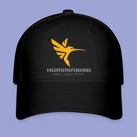 Discover Humminbird Fishing Black Cap - Baseball Hat