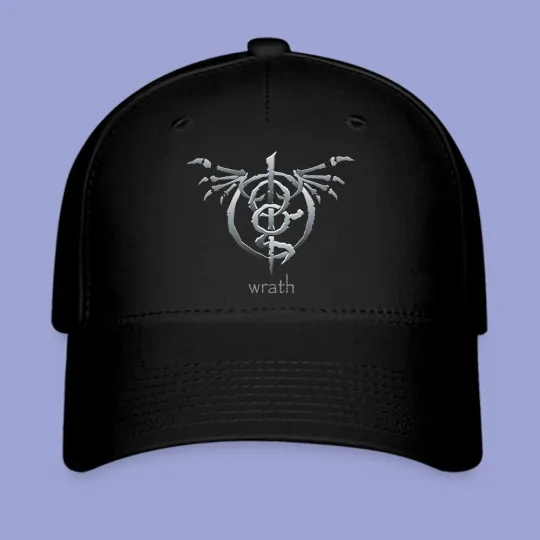 Lamb of God Wrath Black Twill Cap Baseball Cap