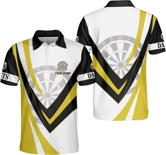 Discover Personalized Darts Polo Shirts, Custom Darts Shirts for Men & Women
