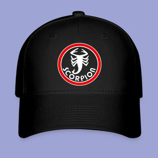 Discover Scorpion Snowmobile Black Baseball Cap