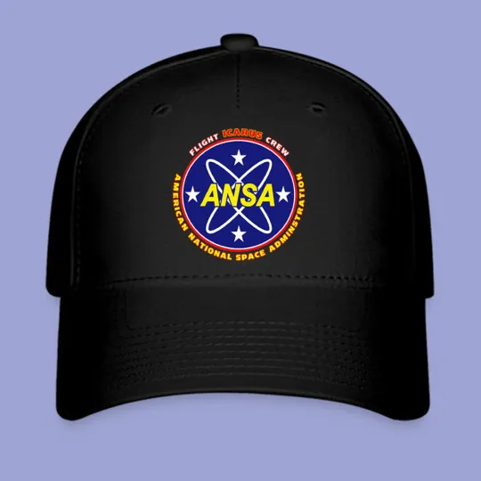 Discover ANSA Icarus Black Baseball Cap