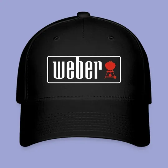 Discover Weber Grill Black Twill Cap Baseball Cap