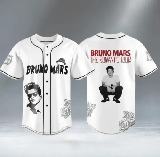 Discover The Romantic Concert Baseball Jersey, 2026 World Dates, Vintage Music Tee