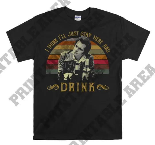 Merle Haggard I Think I'll Just Stay Movie Hoodie T-Shirt Men Women Unisex