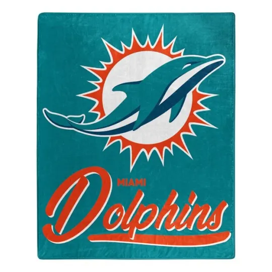 Miami Dolphins Blanket - football