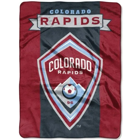 Discover Colorado Rapids Plush Blanket - MLS